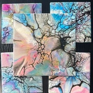 Handmade coaster set